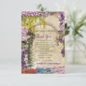 Cartons Réponse Traversée de fleurs sur une arcade (Debout devant)