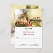 Cartons Réponse Tribal Tipi et renards dans Love Boho Teepee Maria (Devant / Derrière)