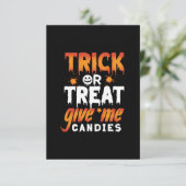 Cartons Réponse Trick d'Halloween (Debout devant)