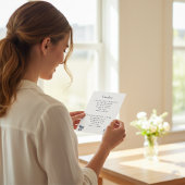 Cartons Réponse Tulipes dans Delft Blue personnalisable