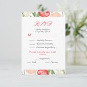 Cartons Réponse Tulipes et Daffodils Mariage de printemps (Debout devant)