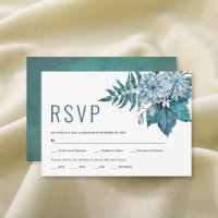 Turquoise et bleu aqua fleurs florales été mariage