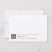 Cartons Réponse Typographie manuscrite décontractée Kraft (Dos)