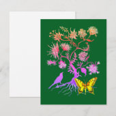 Cartons Réponse Un arbre de vie (Devant / Derrière)