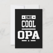 Cartons Réponse Un Cool Opa T-shirt cadeau (Devant)