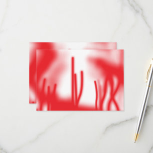 Cartons Réponse Un design graphique avec sha rouge et orange audac