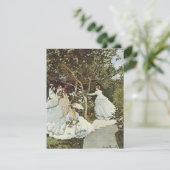 Cartons Réponse Un moulin à vent à Zaandam Claude Monet (Debout devant)