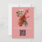 Cartons Réponse Une couleur douce 2024 de Merci Fleurs Peach Fuzz (Dos)