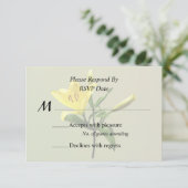 Cartons Réponse Une Lys Jaune (Debout devant)