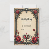 Cartons Réponse Une romance gothique. Un style gothique et orné (Devant)