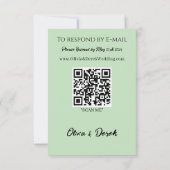 Cartons Réponse Unicorne noire violet Fleurs de Sage Rouge (Dos)