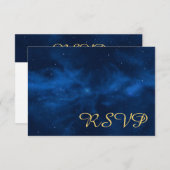 Cartons Réponse Univers bleu (Devant / Derrière)