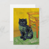 Cartons Réponse Van Gogh Black Cat (Devant / Derrière)