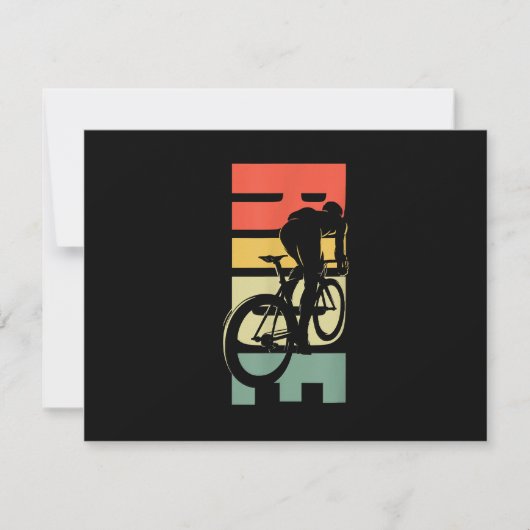 Cartons Réponse Vélo de route à vélo (Devant)
