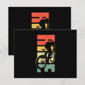 Cartons Réponse Vélo de route à vélo (Devant / Derrière)