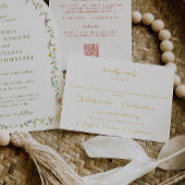 Cartons Réponse VERONA Coucher de soleil Jaune Mariage de choix de