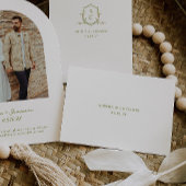 Cartons Réponse VERONA Coucher de soleil Jaune Mariage de choix de