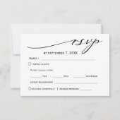 Cartons Réponse Vert et blanc simples (Devant)