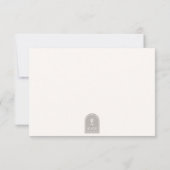 Cartons Réponse Vibes du désert Mariage Neutres ID1019 (Dos)