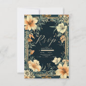 Cartons Réponse Victorian Royal Elegance Mariage (Devant)