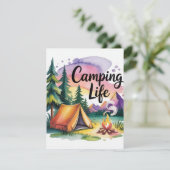 Cartons Réponse Vie de camping (Debout devant)