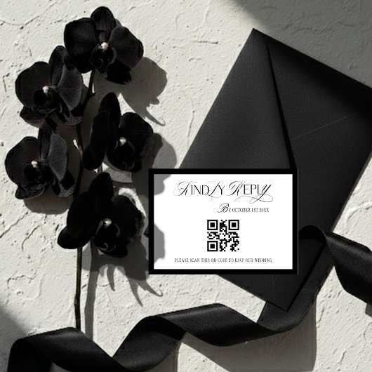 Cartons Réponse Vieille Fortune Noir et Blanc