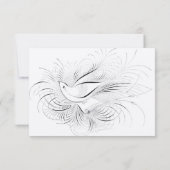 CARTONS RÉPONSE VIEUX ARGENT, INSÉPARABLES, (Dos)