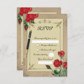 Cartons Réponse Vintage (Devant / Derrière)