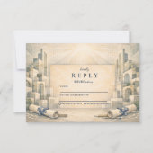 Cartons Réponse Vintage Architecture Drawing Graduation (Devant)