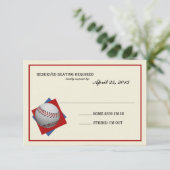 Cartons Réponse Vintage Baseball Bar Mitzvah Répondre (Debout devant)