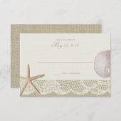 Cartons Réponse Vintage Beach Ivory (Devant / Derrière)