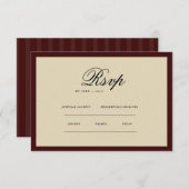 Cartons Réponse Vintage Classic Aesthetic  (Devant / Derrière)