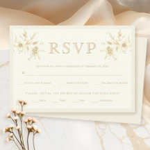 Vintage ivory and sepia floral frame wedding