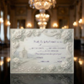 Cartons Réponse Vintage Romantic Sage Cream Hydrangea