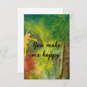 Cartons Réponse Vous me rendez heureux ! (Devant / Derrière)