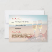 Cartons Réponse voyage gastronomique (Dos)