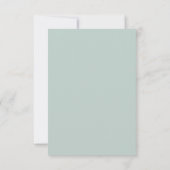 Cartons Réponse Vrai Simplicité 3 Script Minimal Mariage en verre (Dos)