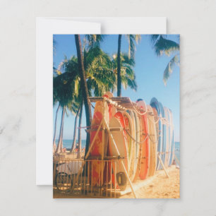 Cartons Réponse Waikiki Beach Surboards