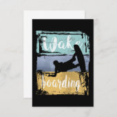 Cartons Réponse Wakeboard Retro Wakeboard (Devant / Derrière)