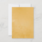 Cartons Réponse Watercolor Floral Tropical Summer Bat Mitzvah (Dos)