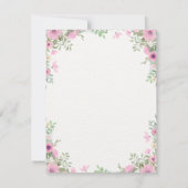 Cartons Réponse Wedding greetings (Dos)