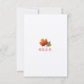 Cartons Réponse Whimsical Automne Feuilles d'automne Pop Tree Chic (Dos)