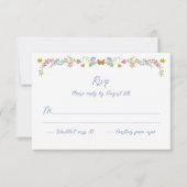 Cartons Réponse Whimsical Wildflowers (Devant)