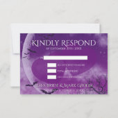 Cartons Réponse Wicked Fun Halloween Loon Moon Mariage (Dos)