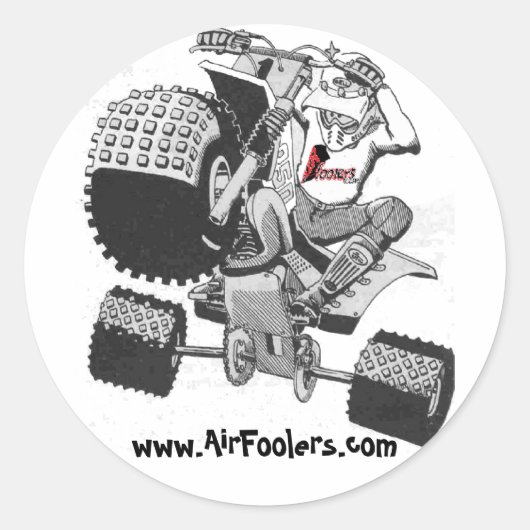cartoon3d stickers www.AirFoolers.com (Voorkant)