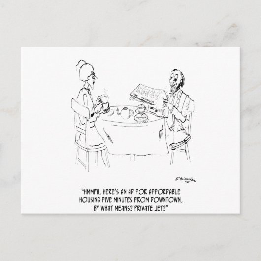 Cartoon 1098 briefkaart (Voorkant)