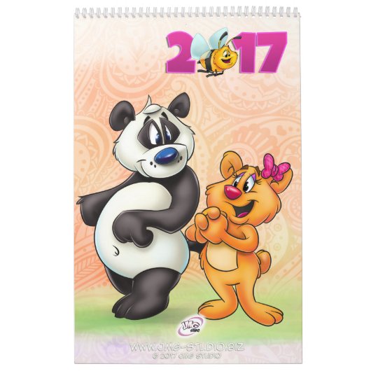 cartoon 2017 kalender JMG Studio (Hoes)
