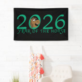 Cartoon 2026 Chinees Nieuwjaar Spandoek (Insitu)