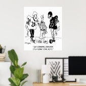 Cartoon 5446 poster (Thuiskantoor)