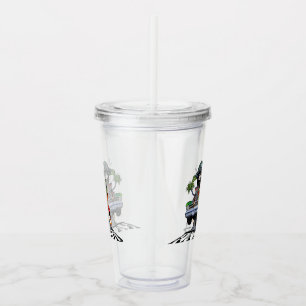 Cartoon Acryl Drinkbeker